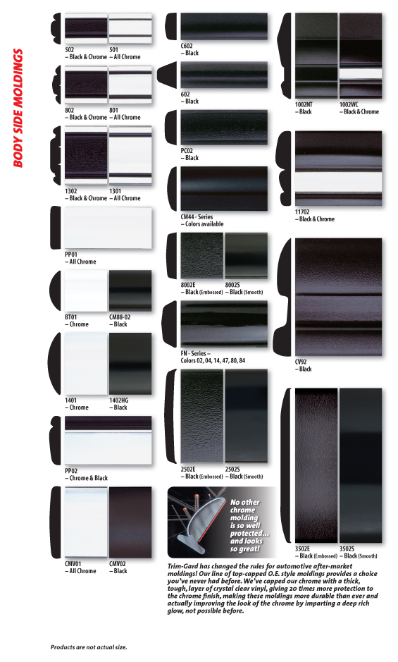 Body Side Moldings